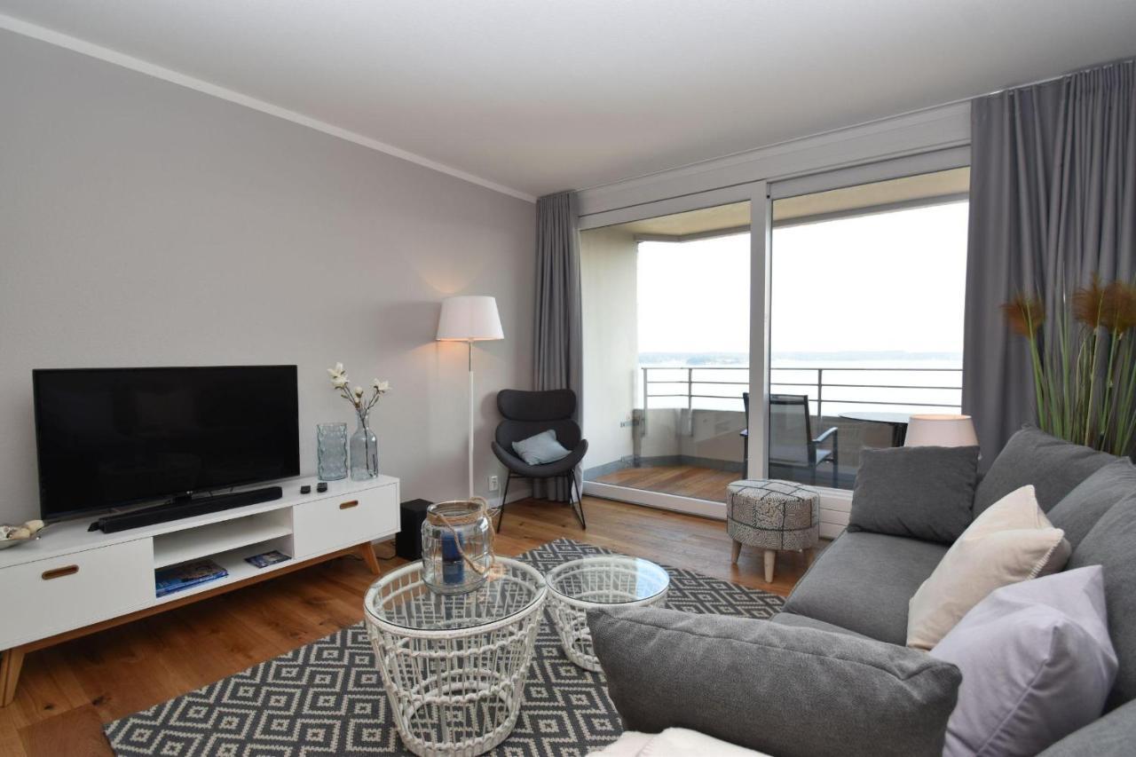 Fewo1846 - Intermar Lina K - Luxurioeses Apartment Im 6 Og Mit Balkon Und Meerblick Glücksburg Buitenkant foto