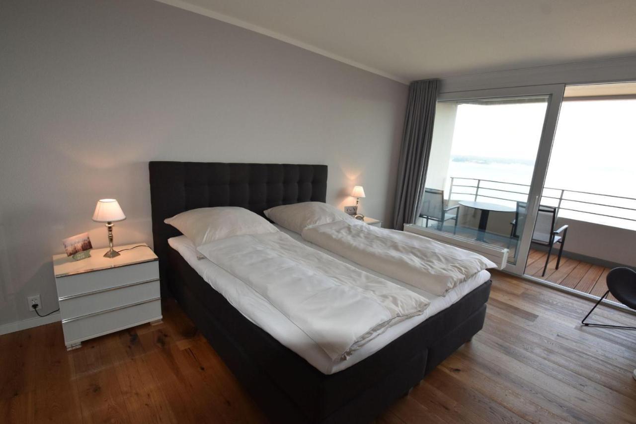 Fewo1846 - Intermar Lina K - Luxurioeses Apartment Im 6 Og Mit Balkon Und Meerblick Glücksburg Buitenkant foto